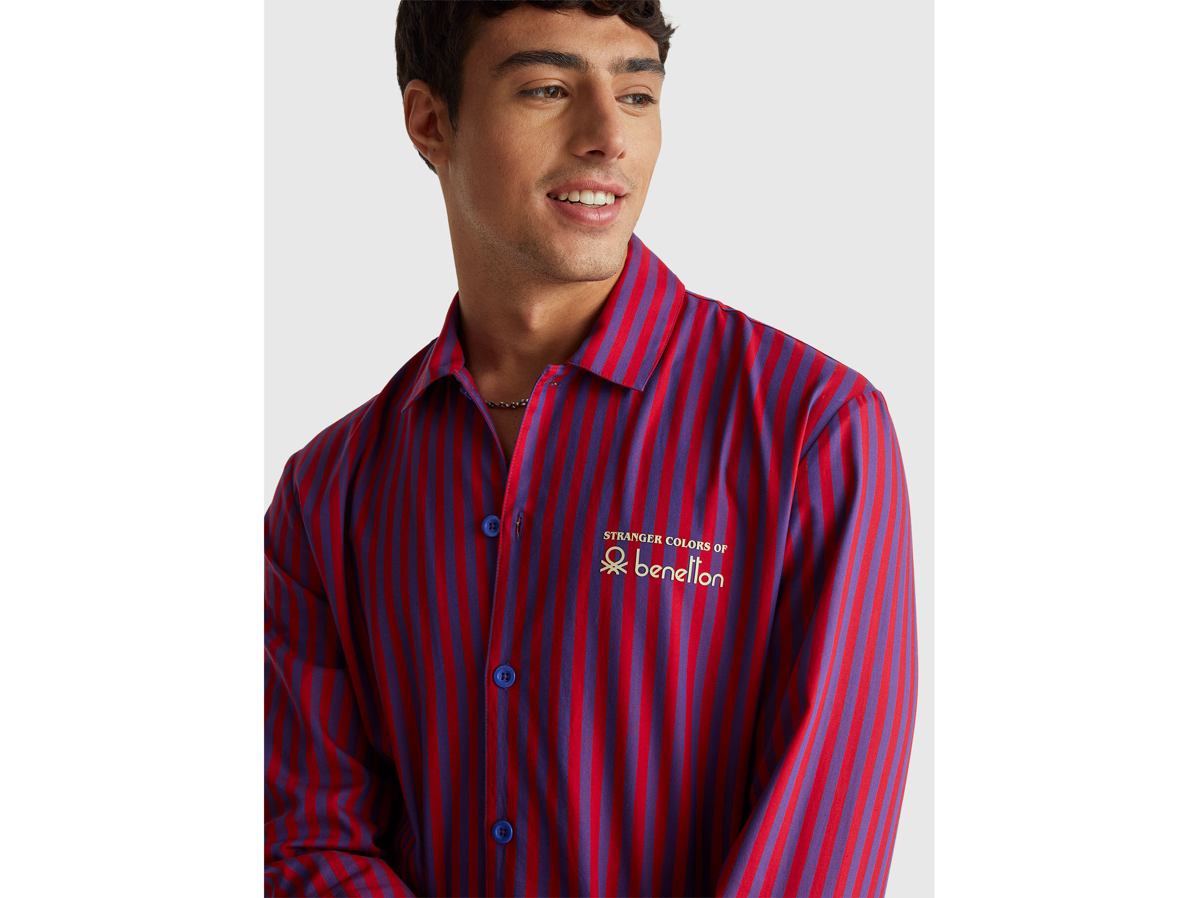 PYJAMA(JACKET+TROUSE Homem image number 4